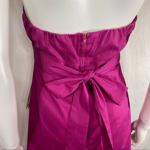 I.N. San Francisco Fuchsia Frilled Halter Dress - Picture 5 of 12